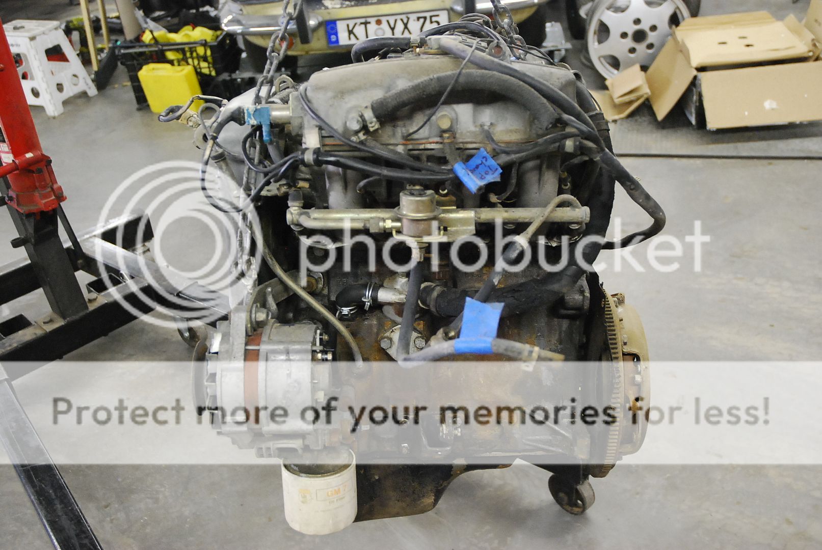 FS: Fiat 124 Spider 2.0L Engine - Complete, with wiring, injection